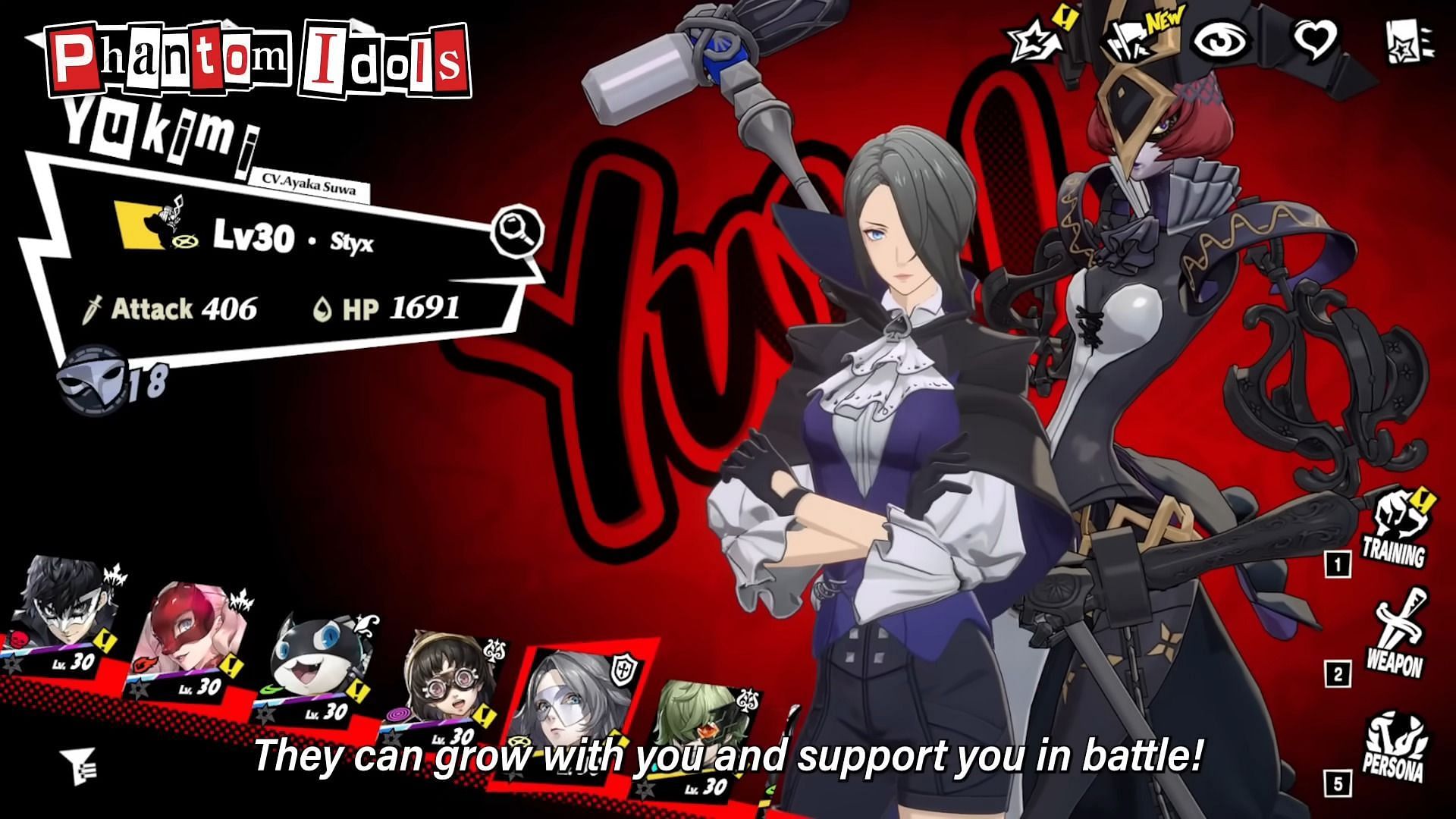 Equip Revelation Cards from the Thieves menu (Image via ATLUS)